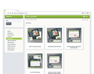 Web to print image