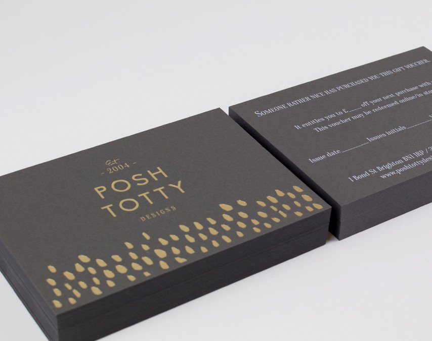 Posh Totty: Gift Vouchers