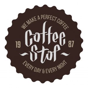 Order business printing online coffee stop logo